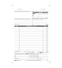 Blocco DDT - 33 fogli 3 copie autoricalcanti - 23 x 14,8cm - Edipro Blocco DDT - 33 fogli 3 copie autoricalcanti - 23 x 14,8cm - Edipro