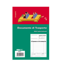 Blocco DDT - 50/50 fogli autoricalcanti - 23 x 15cm - Edipro