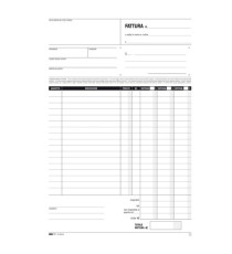 Blocco fatture 3 aliquota Iva - 50 fogli 2 copie autoricalcanti - 29,7 x 21cm - Edipro Blocco fatture 3 aliquota Iva - 50 fogli 2 copie autoricalcanti - 29,7 x 21cm - Edipro