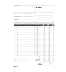 Blocco fatture 3 aliquota Iva - 50 fogli 2 copie autoricalcanti - 29,7 x 21cm - Edipro Blocco fatture 3 aliquota Iva - 50 fogli 2 copie autoricalcanti - 29,7 x 21cm - Edipro