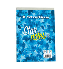 Blocco note StarNotes A5 - 60 fogli - 5 mm - 150 x 210 mm - 60 gr - Starline