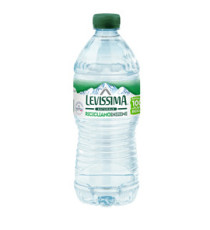 Acqua naturale - PET 100% riciclabile - bottiglia da 500 ml - Levissima