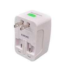 Adattatore da viaggio universale - bianco - MKC Melchioni Adattatore da viaggio universale - bianco - MKC Melchioni