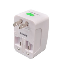 Adattatore da viaggio universale - bianco - MKC Melchioni Adattatore da viaggio universale - bianco - MKC Melchioni