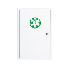Armadietto di pronto soccorso 102/M - 46x30x14 cm - metallo - oltre 3 persone - bianco - PVS Armadietto di pronto soccorso 102/M - 46x30x14 cm - metallo - oltre 3 persone - bianco - PVS