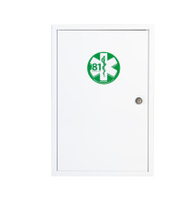 Armadietto di pronto soccorso 102/M - 46x30x14 cm - metallo - oltre 3 persone - bianco - PVS Armadietto di pronto soccorso 102/M - 46x30x14 cm - metallo - oltre 3 persone - bianco - PVS