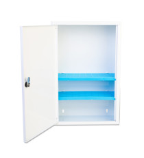Armadietto di pronto soccorso 102/M - 46x30x14 cm - metallo - oltre 3 persone - bianco - PVS Armadietto di pronto soccorso 102/M - 46x30x14 cm - metallo - oltre 3 persone - bianco - PVS