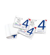 Blocco Pigna4 - 240x330mm - 4 angoli - 20fg - 200gr - ruvido - Pigna Blocco Pigna4 - 240x330mm - 4 angoli - 20fg - 200gr - ruvido - Pigna