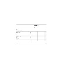 Blocco prelievo carburante - 50/50 fogli autoricalcanti - 9,9 x 17cm - Edipro