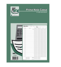 Blocco prima nota cassa - 50/50 fogli autoricalcanti - 31 x 21cm - Edipro