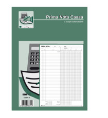 Blocco prima nota cassa - 50/50 fogli autoricalcanti - 31 x 21cm - Edipro