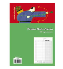 Blocco prima nota cassa - uso mano - 31 x 21cm - 100 fogli - Edipro