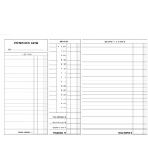 Blocco prima nota cassa/banca - 50/50 fogli autoricalcanti - 22 x 30cm - Edipro Blocco prima nota cassa/banca - 50/50 fogli autoricalcanti - 22 x 30cm - Edipro
