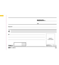 Blocco ricevute generiche - 50 fogli 2 copie autoricaricanti - 9,9 x 17cm - 50 fogli - Edipro Blocco ricevute generiche - 50 fogli 2 copie autoricaricanti - 9,9 x 17cm - 50 fogli - Edipro