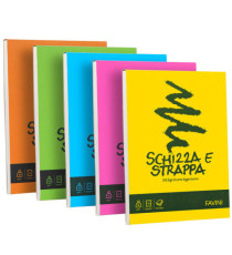 Blocco Schizza & Strappa - A3 - 297 x 420mm - 50gr - 150 fogli - Favini Blocco Schizza & Strappa - A3 - 297 x 420mm - 50gr - 150 fogli - Favini