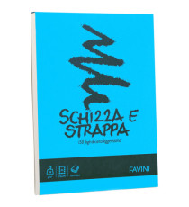 Blocco Schizza & Strappa - A3 - 297 x 420mm - 50gr - 150 fogli - Favini Blocco Schizza & Strappa - A3 - 297 x 420mm - 50gr - 150 fogli - Favini