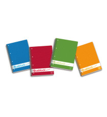 Blocco spiralato Quablock Original - 22x29,7mm - 1 rigo - 120 fogli - 80gr - 4 fori - Pigna Blocco spiralato Quablock Original - 22x29,7mm - 1 rigo - 120 fogli - 80gr - 4 fori - Pigna