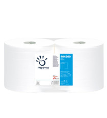 Bobina asciugatutto Special - 2 veli - microgoffrata - 18 gr - diametro 25 cm - 25,7 cm x 191 mt - bianco - Papernet