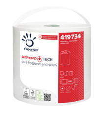 Bobina industriale Defend Tech - con formula antibatterica - 660 strappi - Papernet Bobina industriale Defend Tech - con formula antibatterica - 660 strappi - Papernet