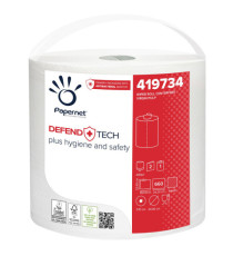 Bobina industriale Defend Tech - con formula antibatterica - 660 strappi - Papernet Bobina industriale Defend Tech - con formula antibatterica - 660 strappi - Papernet