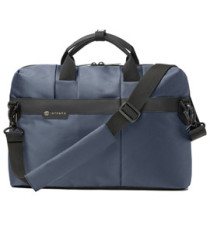 Borsa Office Bag Job slim - 43 x 33 x 10 cm - tessuto tecnico - blu - In Tempo Borsa Office Bag Job slim - 43 x 33 x 10 cm - tessuto tecnico - blu - In Tempo