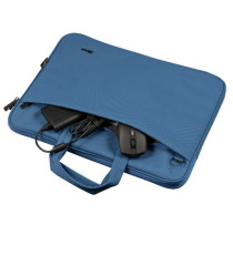 Borsa per notebook - Bologna - ecocompatibile - da 16 - blu - Trust