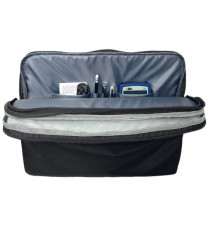Borsa sleeve Kosmo - 3 scomparti - 41 x 31 x 5 cm - tessuto - nero - City Time Borsa sleeve Kosmo - 3 scomparti - 41 x 31 x 5 cm - tessuto - nero - City Time