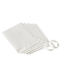 Braccialetti E-mark - 19 x 250 mm -10 et/fg - 10 fogli - bianco - Colop Braccialetti E-mark - 19 x 250 mm -10 et/fg - 10 fogli - bianco - Colop