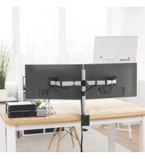 Braccio porta monitor Select 5095-23 - per 2 monitor - Durable