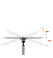 Braccio porta monitor Select Plus 5096-23 - per 1 monitor - Durable