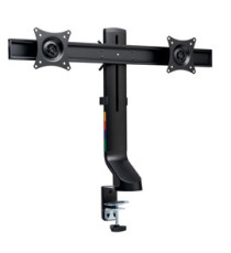 Braccio salvaspazio per monitor doppio SmartFit - nero - Kensington