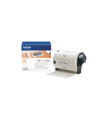 Brother - Rotolo 600 Etichette 102 x 51 mm - Nero/Bianco - DK-11240 Brother - Rotolo 600 Etichette 102 x 51 mm - Nero/Bianco - DK-11240