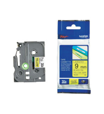 Brother - Nastro -  Nero/Giallo - TZE621 - 9mm x 8mt Brother - Nastro -  Nero/Giallo - TZE621 - 9mm x 8mt