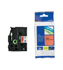 Brother - Nastro -  Nero/Rosso - TZE461 - 36mm x 8mt