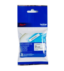 Brother - Nastro - Nero/Bianco - MK221 -  9mm x 8mt Brother - Nastro - Nero/Bianco - MK221 -  9mm x 8mt