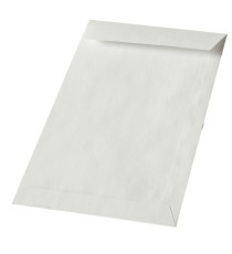 Busta a sacco - lembo non gommato - 10 x 15 cm - 50 gr - bianco - Blasetti - conf. 1000 pezzi