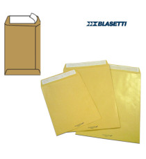 Busta a sacco Monodex - strip adesivo - 23 x 33 cm - 100 gr - avana - Blasetti - conf. 500 pezzi