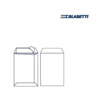Busta a sacco Self - strip adesivo - 19 x 26 cm - 80 gr - bianco - Blasetti - conf. 500 pezzi