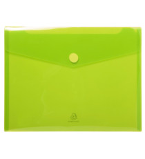 Busta a tasca con chiusura in velcro - PPL - 24x32 cm - colori assortiti - Exacompta