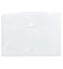 Busta a tasca con chiusura in velcro - PPL - 24x32 cm - colori assortiti - Exacompta