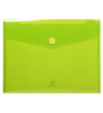 Busta a tasca con chiusura in velcro - PPL - 24x32 cm - colori assortiti - Exacompta