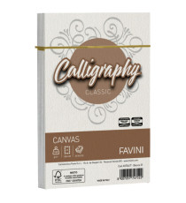 Busta Calligraphy Canvas - 120 x 180 mm - 100 gr - bianco 01 - Favini - conf. 25 pezzi