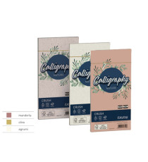 Busta Calligraphy Nature Crush  - 120 x 180 mm - 120 gr - mandorla - Favini - conf. 25 pezzi Busta Calligraphy Nature Crush  - 120 x 180 mm - 120 gr - mandorla - Favini - conf. 25 pezzi