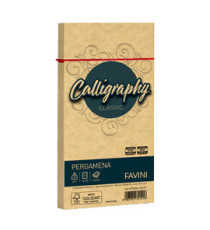 Busta Calligraphy pergamena - 110 x 220 mm - 90 gr - oro 03 - Favini - conf. 25 pezzi Busta Calligraphy pergamena - 110 x 220 mm - 90 gr - oro 03 - Favini - conf. 25 pezzi