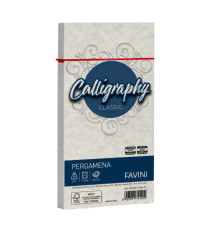Busta Calligraphy Pergamena - 110 x 220 mm - 90 gr - perla 10 - Favini - conf. 25 pezzi Busta Calligraphy Pergamena - 110 x 220 mm - 90 gr - perla 10 - Favini - conf. 25 pezzi