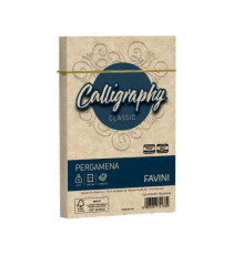 Busta Calligraphy Pergamena - 120 x 180 mm - 90 gr - nocciola 04 - Favini - conf. 25 pezzi Busta Calligraphy Pergamena - 120 x 180 mm - 90 gr - nocciola 04 - Favini - conf. 25 pezzi