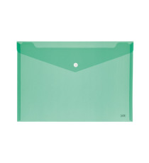 Busta con bottone - formato orizzontale - 24x18,5 cm - colori assortiti - Lebez Busta con bottone - formato orizzontale - 24x18,5 cm - colori assortiti - Lebez