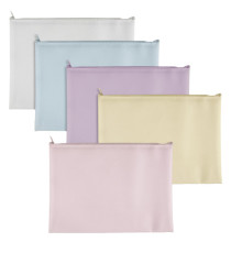Busta con zip Bubble - 22,8 x 18,5 cm - EVA - colori pastello assortiti - Sei Rota