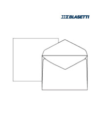 Busta extrafine Campidoglio - lembo gommato - 12 x 18 cm - 100 gr - bianco - Blasetti - conf. 500 pezzi