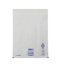 Busta imbottita Sacboll - D (20 X 32 cm) - carta - bianco - Blasetti - conf. 10 pezzi